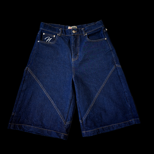 Heartprint Jorts (Indigo)